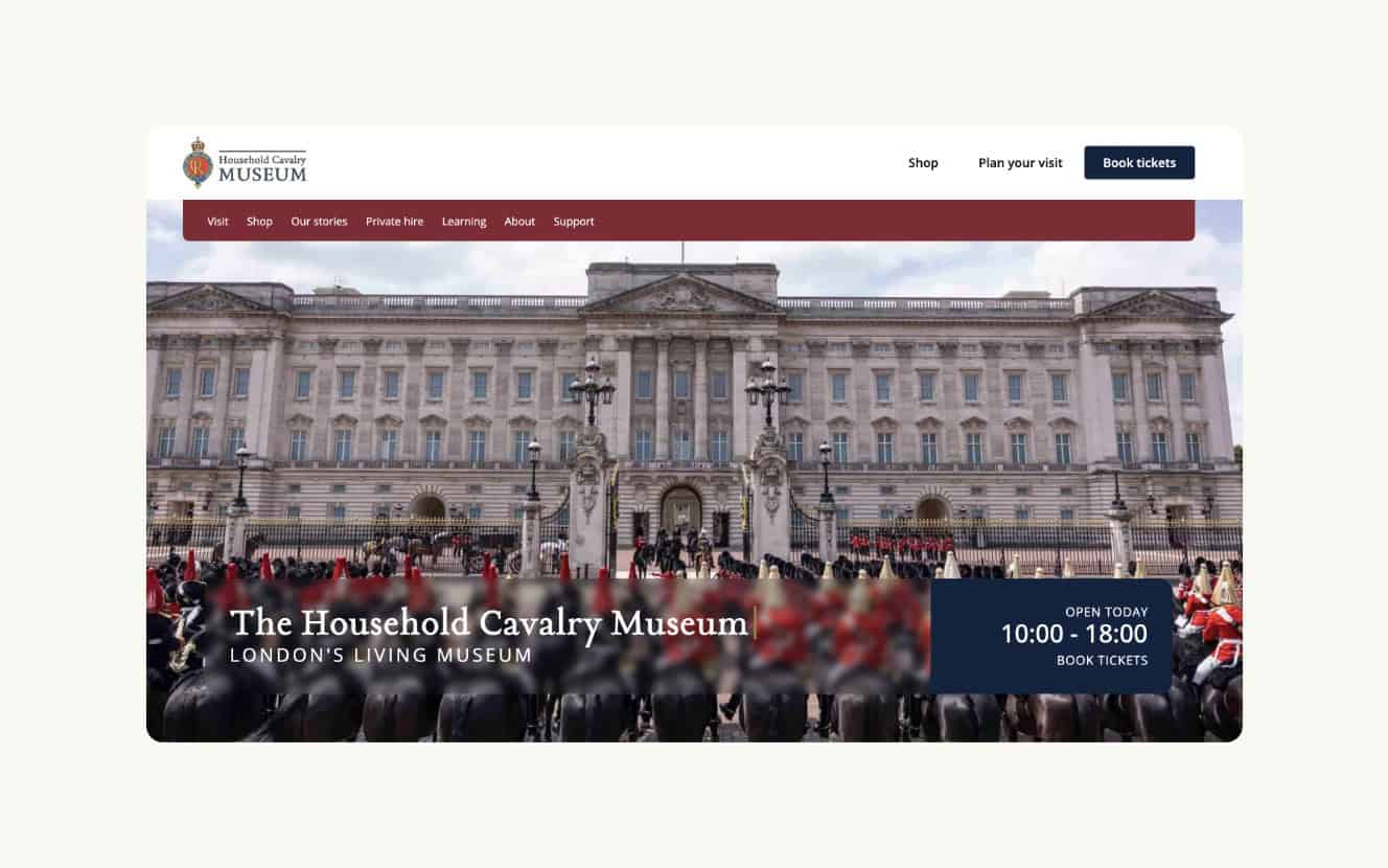 The Household Cavalry Museum after